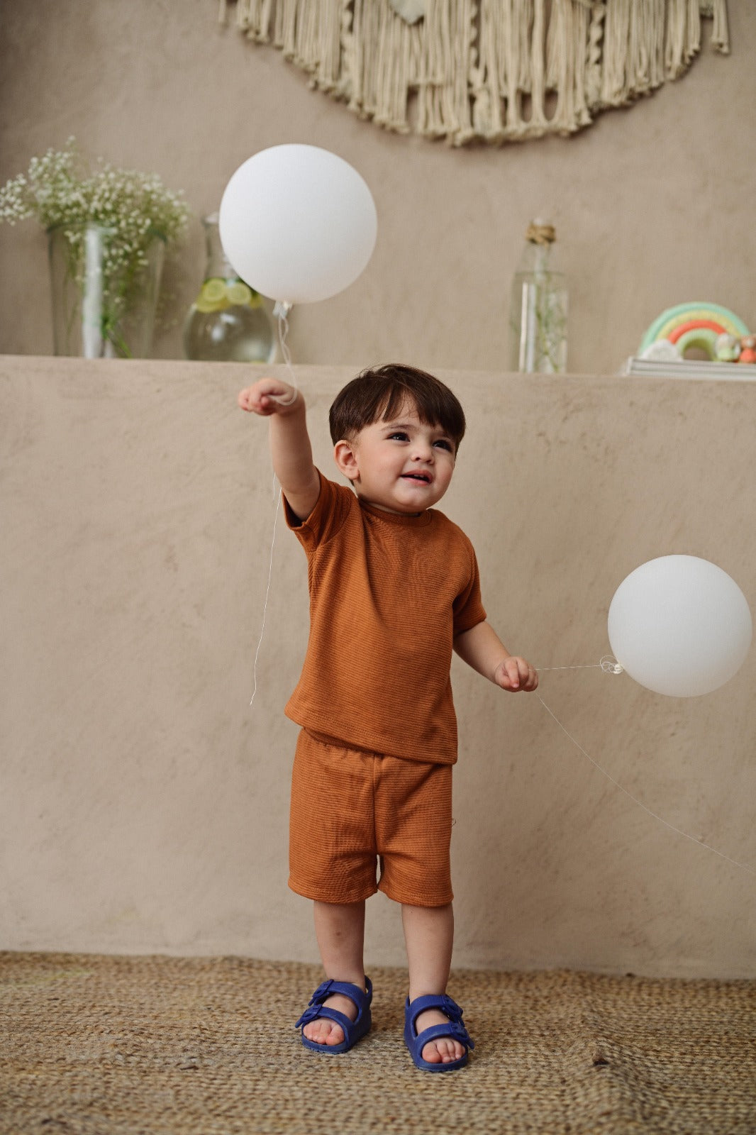 Ottoman Brown Shirt with Shorts