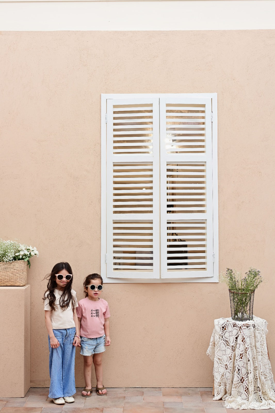 Pack of Pink & Beige T-shirts