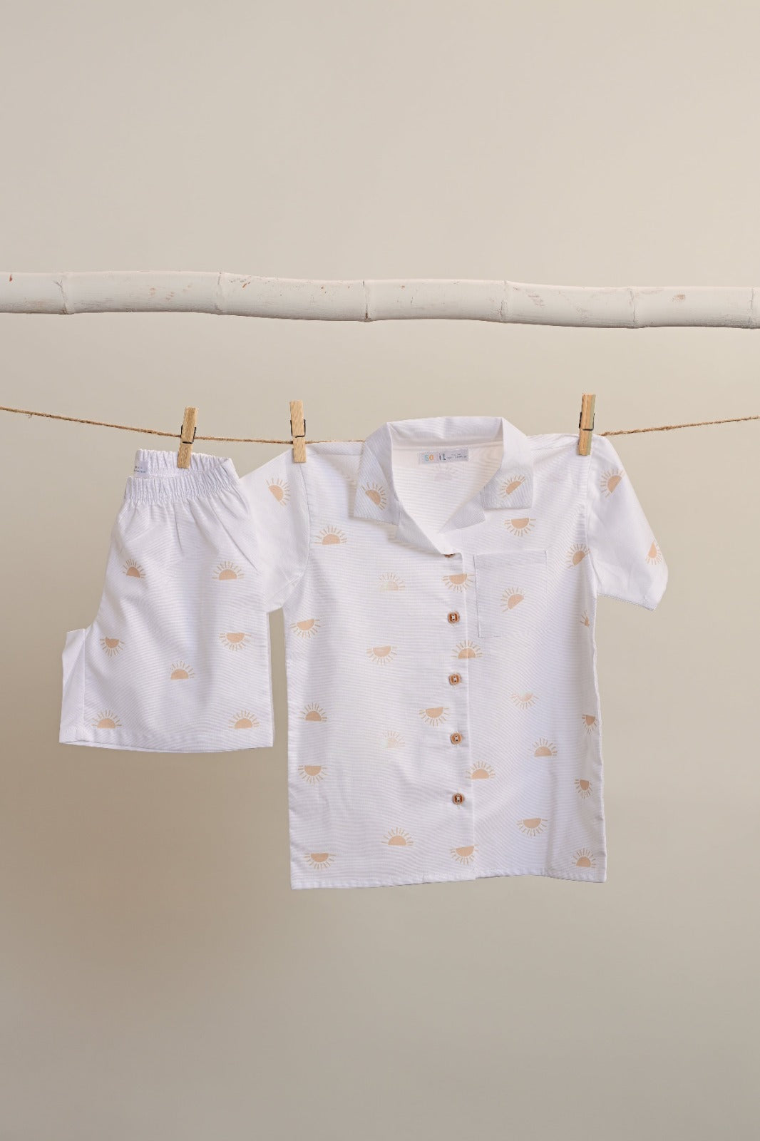 Pack of Sun Co-ord set & Brown Linen dress